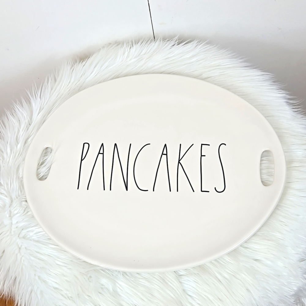 Rae Dunn Pancakes platter.